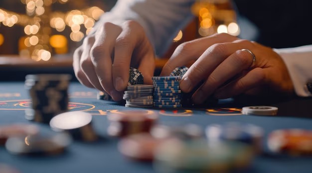CQ9 live blackjack table with dealer and multi-camera broadcast on mpo7777